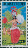 French Polynesia 1977 Sc#C148,SG256 27f Polynesian Dancer MNH - Autres & Non Classés