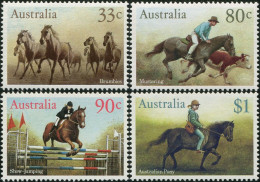 Australia 1986 SG1010 Horses Set MNH - Sonstige & Ohne Zuordnung