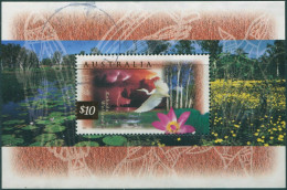 Australia 1997 SG1686a $10 Kakadu Wetlands MS FU - Other & Unclassified