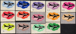 Tonga 1979 SG720-730 Airmail Coil Set Of 14 MNH - Tonga (1970-...)