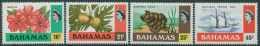 Bahamas 1976 SG466-469 Flowers Fruit Ship QEII MNH - Bahamas (1973-...)