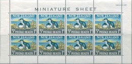 New Zealand 1964 SG823b Health 3d + 1d Little Penguin MS MLH - Sonstige & Ohne Zuordnung