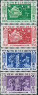 New Hebrides 1956 SG80-83 Condominium Set MNH - Andere & Zonder Classificatie