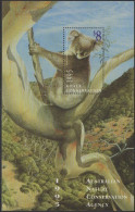Australia Cinderella Koalas 1995 $8 Koala Research MS MNH - Werbemarken, Vignetten