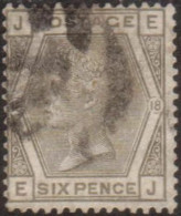 Great Britain 1882 SG161 6d Grey Queen Victoria FU - Otros & Sin Clasificación