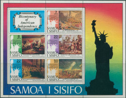 Samoa 1976 SG464 USA Bicentenary MS MNH - Samoa