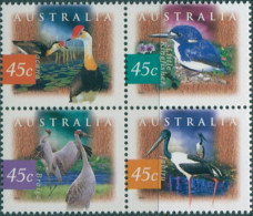 Australia 1997 SG1681-1684 Kakadu Wetlands Birds Block MNH - Sonstige & Ohne Zuordnung