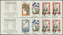 Australia Booklet 1986 SG1028 Alpine Wildflowers Both Booklets MNH - Other & Unclassified