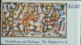 Australia Booklet 1990 SG1269-1270 Heidelberg And Heritage MNH - Autres & Non Classés