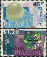 Australia 1996 SG1641-1642 Pearls And Diamonds Set MNH - Other & Unclassified