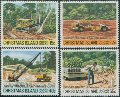 Christmas Island 1980 SG126 Phosphate Industry II Set MLH - Christmaseiland