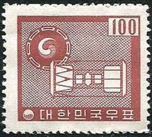 Korea South 1961 SG416 100h Drum MNH - Korea, South