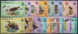 Kiribati 1982 SG163-178 Birds (17) Set MNH - Kiribati (1979-...)