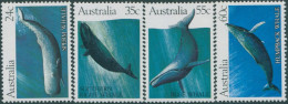 Australia 1982 SG838-841 Whales Set MNH - Otros & Sin Clasificación