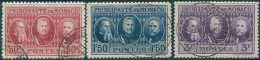 Monaco 1928 SG113-115 Philatelic Exhibition Set FU - Otros & Sin Clasificación