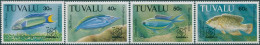 Tuvalu 1992 SG656-659 Marine Fish Kuala Lumpur Exhibition Set MNH - Tuvalu (fr. Elliceinseln)