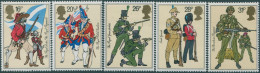 Great Britain 1983 SG1218-1222 QEII Army Uniforms Set MNH - Non Classificati
