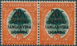 Kenya Uganda And Tanganyika 1941 SG153 20c Ovpt On 6d Green And Vermillion SA Pa - Kenya, Oeganda & Tanganyika