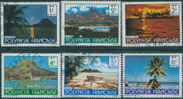 French Polynesia 1986 SG468-472 Landscapes CARTOR Set FU - Andere & Zonder Classificatie