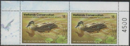 Australia Cinderella Ducks 1991 $8 Pacific Black Duck Pair MNH - Cinderellas