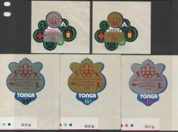 Tonga 1976 SG563-567 Olympic Games Montreal Airmail Set MNH - Tonga (1970-...)