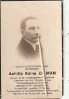 Melden, Brussel, 1929, Achille De Man, Lauwereys - Andachtsbilder