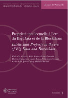 Propriété Intellectuelle à L'ère Du Big Data Et De La Blockchain/Intellectual Property In The Era Of Big D - Law