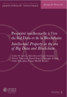 Propriété Intellectuelle à L'ère Du Big Data Et De La Blockchain/Intellectual Property In The Era Of Big D - Derecho