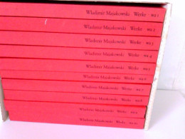 Werke: 10 Bände (von10) Wladimir Majakowski Werke - Publizistik - Aufsätze Und Reden - Komplette Werkausgabe - Autori Tedeschi