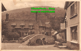 R454169 Allerford. Village And Bridge. F. Frith - World