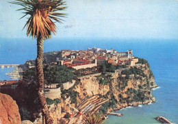 Timbres MONACO 8F Et 2F Sur CPPub . PLASMARINE . MONACO Le ROCHER . - Publicité