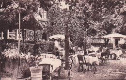 BARBIZON . LES CHARMETTES . Un Coin Du Jadin-Restaurant Et Vieille Maison Des Peintres - Barbizon