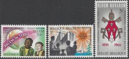 Belgique  Belgien 1966 1360/2 ** - Nuovi