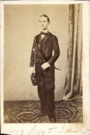 CdV Georg I, Roi Von Griechenland, Standportrait - Photographs