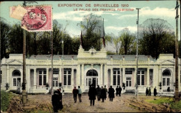 CPA Bruxelles Brüssel, Exposition 1910, Le Palais Des Travaux Féminins - Autres & Non Classés