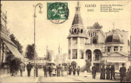 CPA Gent Gent Ostflandern, Avenue Belvedere, Weltausstellung 1913 - Otros & Sin Clasificación