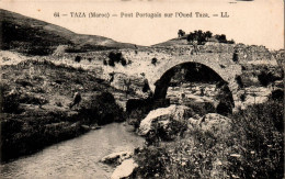 N°2697 W -cpa Taza -pont Portugais Sur L'Oued Taza- - Autres & Non Classés