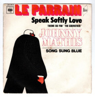 Johnny Mathis - 45 T SP BOF Le Parrain (1972) - Soundtracks, Film Music