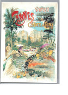 CANNES 06 - Illustration L'Hiver Le Grand Hôtel Des Pins Femme Tennis Citron Palmier - Cannes