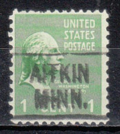 USA Precancel Vorausentwertungen Preo Locals Minnesota, Aitkin 455 - Precancels