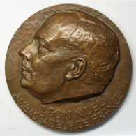 Médaille LEON NOEL Ambassadeur De France Par M MOCQUO, Lartdesgents.fr - Monarquía / Nobleza