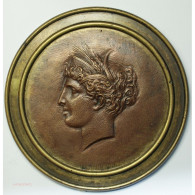 Médaille Uniface Tête TANIT (sicile) , Lartdesgents.fr - Royaux / De Noblesse