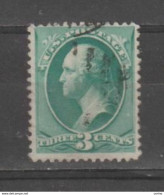 U.S.A.:   G. WASHINGTON  -  3 C. USED  STAMP  -  YV/TELL. 41 - Usados