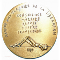 MEDAILLE 35° ANNIV. LIBERATION "CAMP DE NATZWILLER STRUTHOF" 1980 - Adel