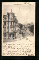 CPA Pont-á-Mousson, Avenue Président Carnot  - Pont A Mousson