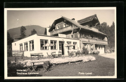 AK Untertal, Am Gasthaus Landauer  - Altri & Non Classificati