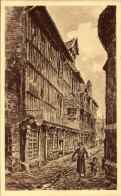 CPA Honfleur Calvados, Altes Haus - Other & Unclassified
