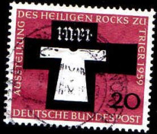 RFA Poste Obl Yv: 186 Mi:313 Ausstellung Des Heiligen Rocks Zu Trier (Beau Cachet Rond) - Gebraucht