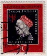 RFA Poste Obl Yv: 178 Mi:307 Jakob Fugger Der Reiche Entrepreneur (Beau Cachet Rond) - Used Stamps