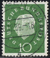 RFA Poste Obl Yv: 174 Mi:303 Theodor Heuss Deutscher Bundespräsident (TB Cachet Rond) - Used Stamps